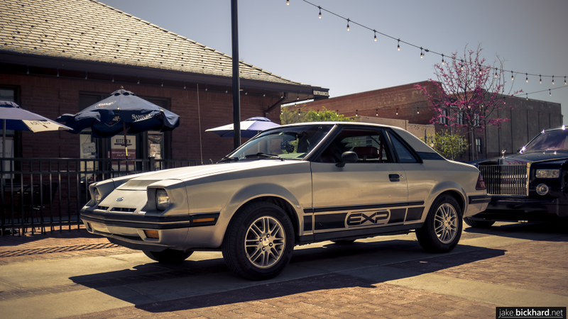 WatchJRGo’s completed Ford EXP. Such a funky car.